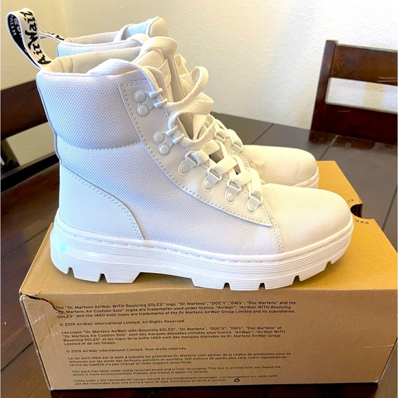 Dr. Martens Combs combat boots white - Picture 3 of 10